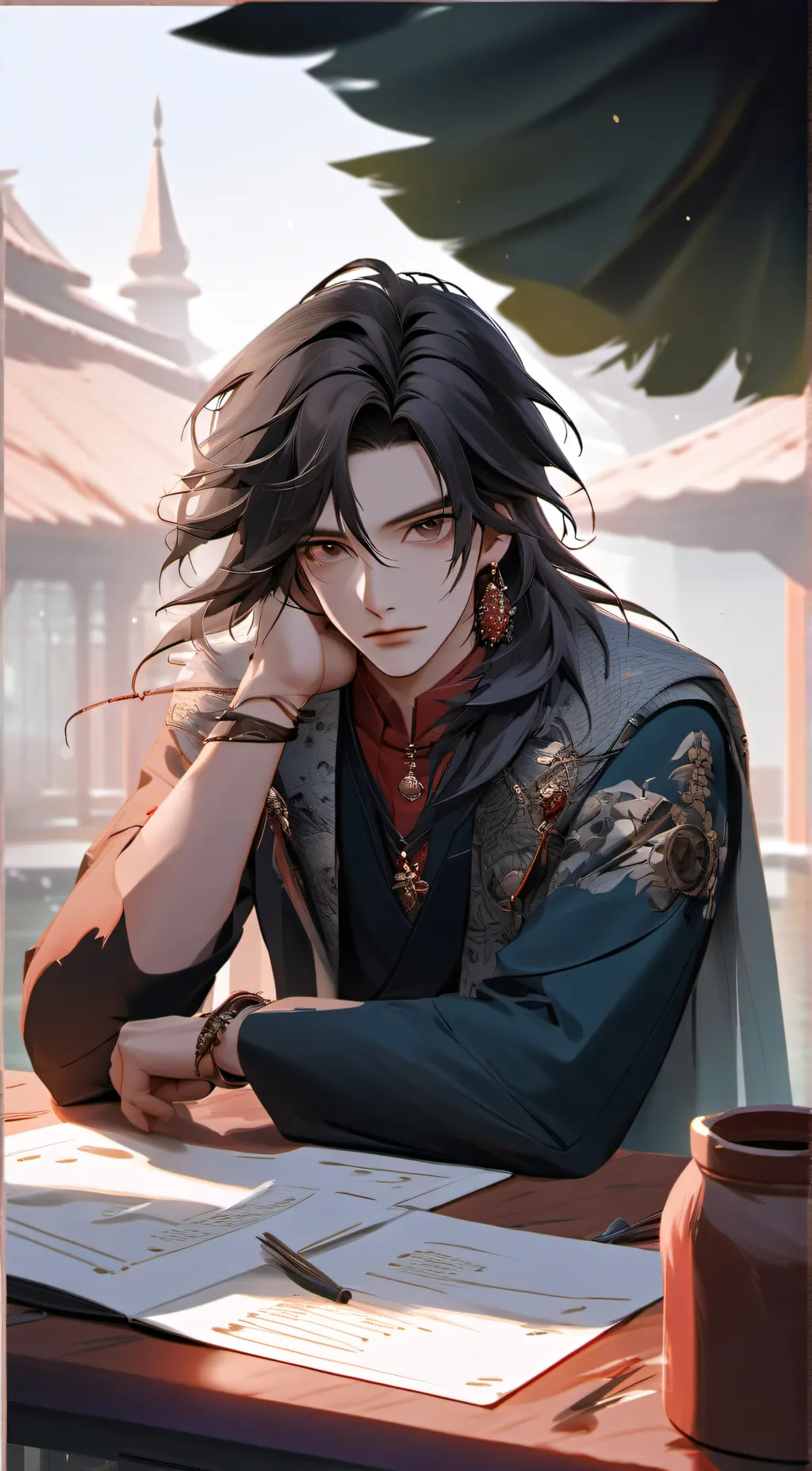 ai character: Tomioka's brother background