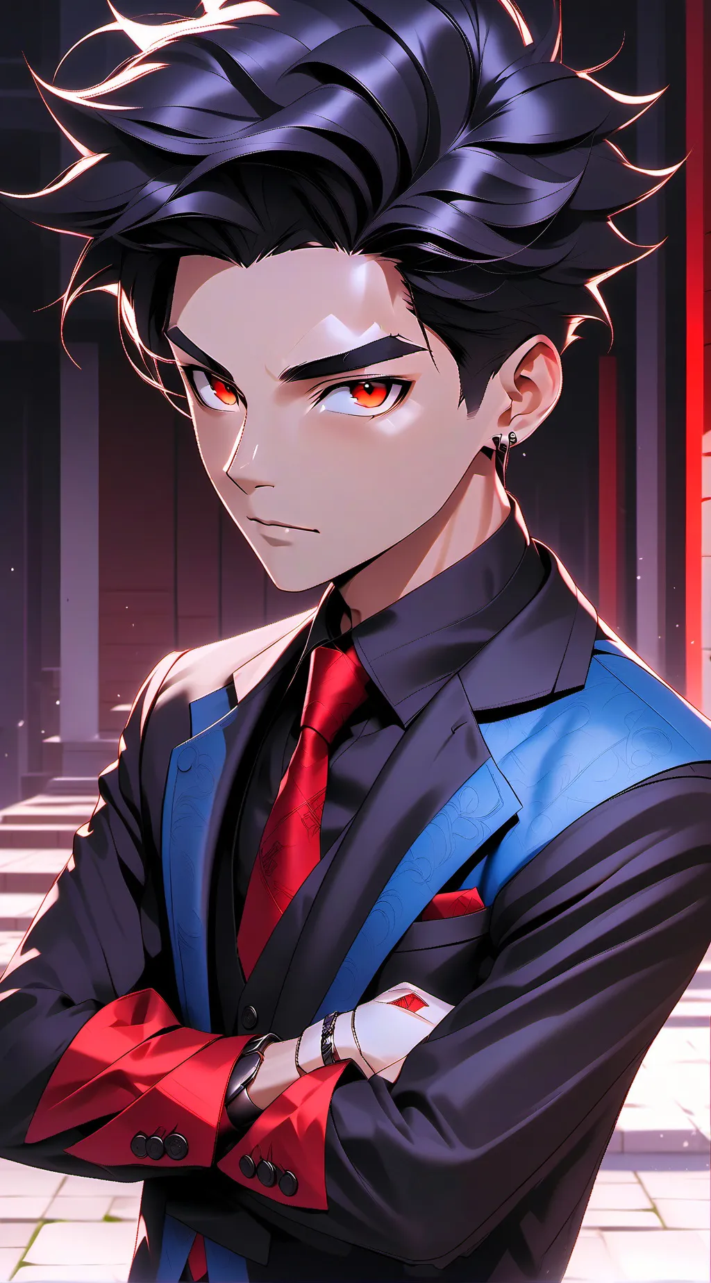 ai character: Yuri  background