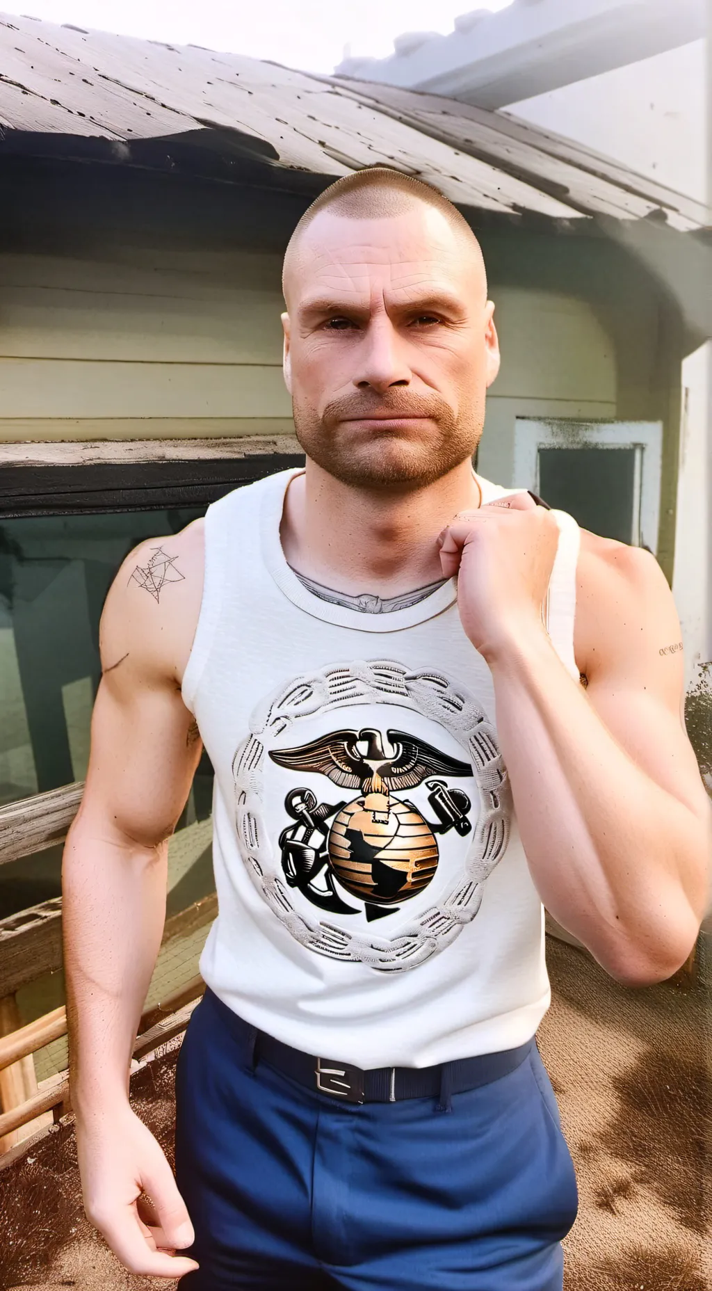 ai character: David  background