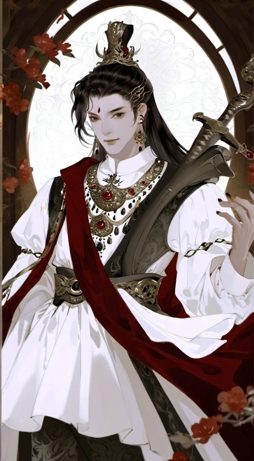 ai character: Andres  background