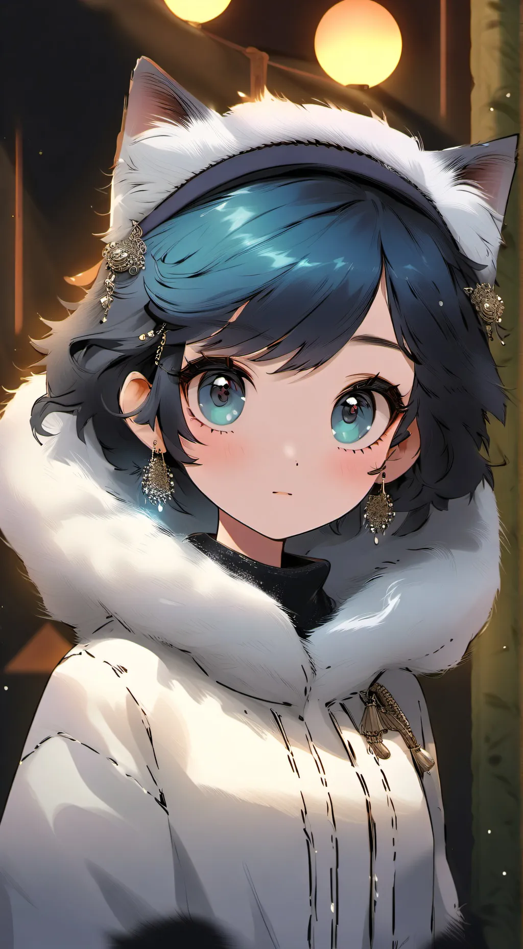 ai character: Miuky background