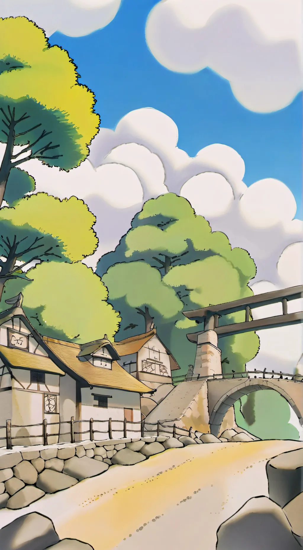 ai character: los pilares  background