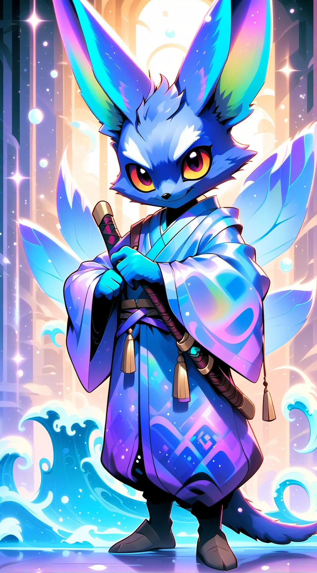 ai character: yarnaby background