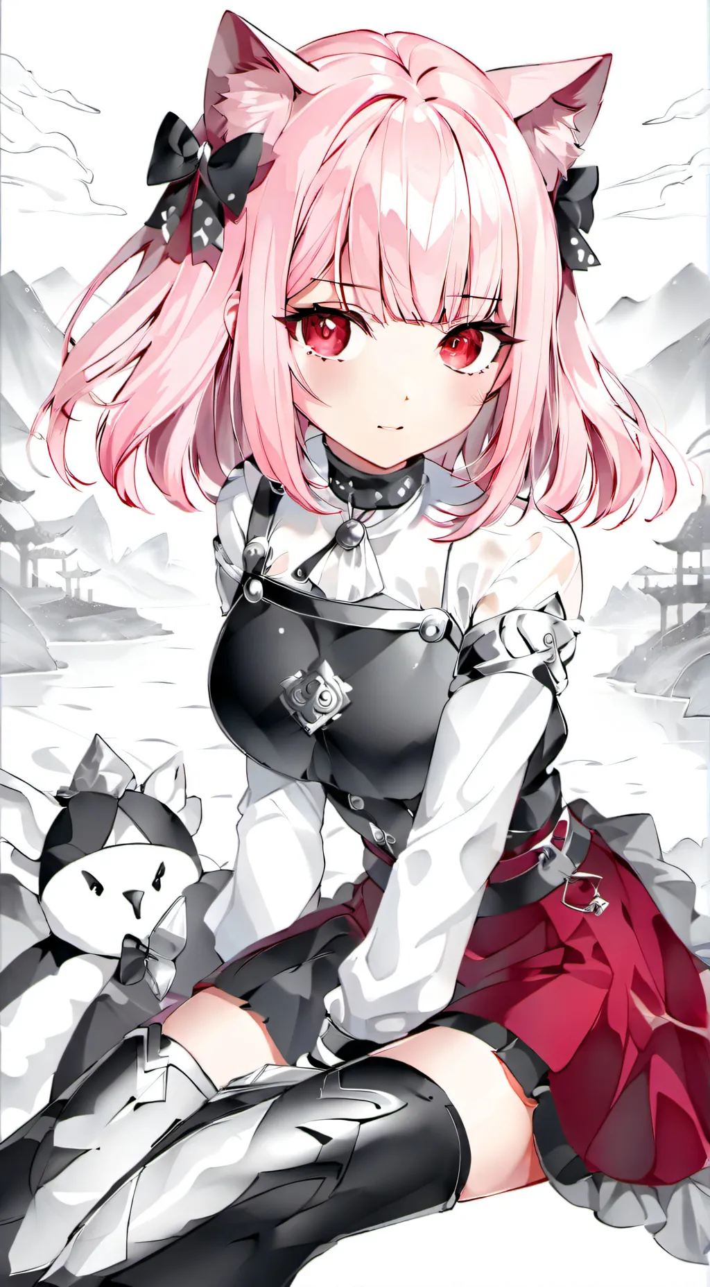 ai character: Luna background