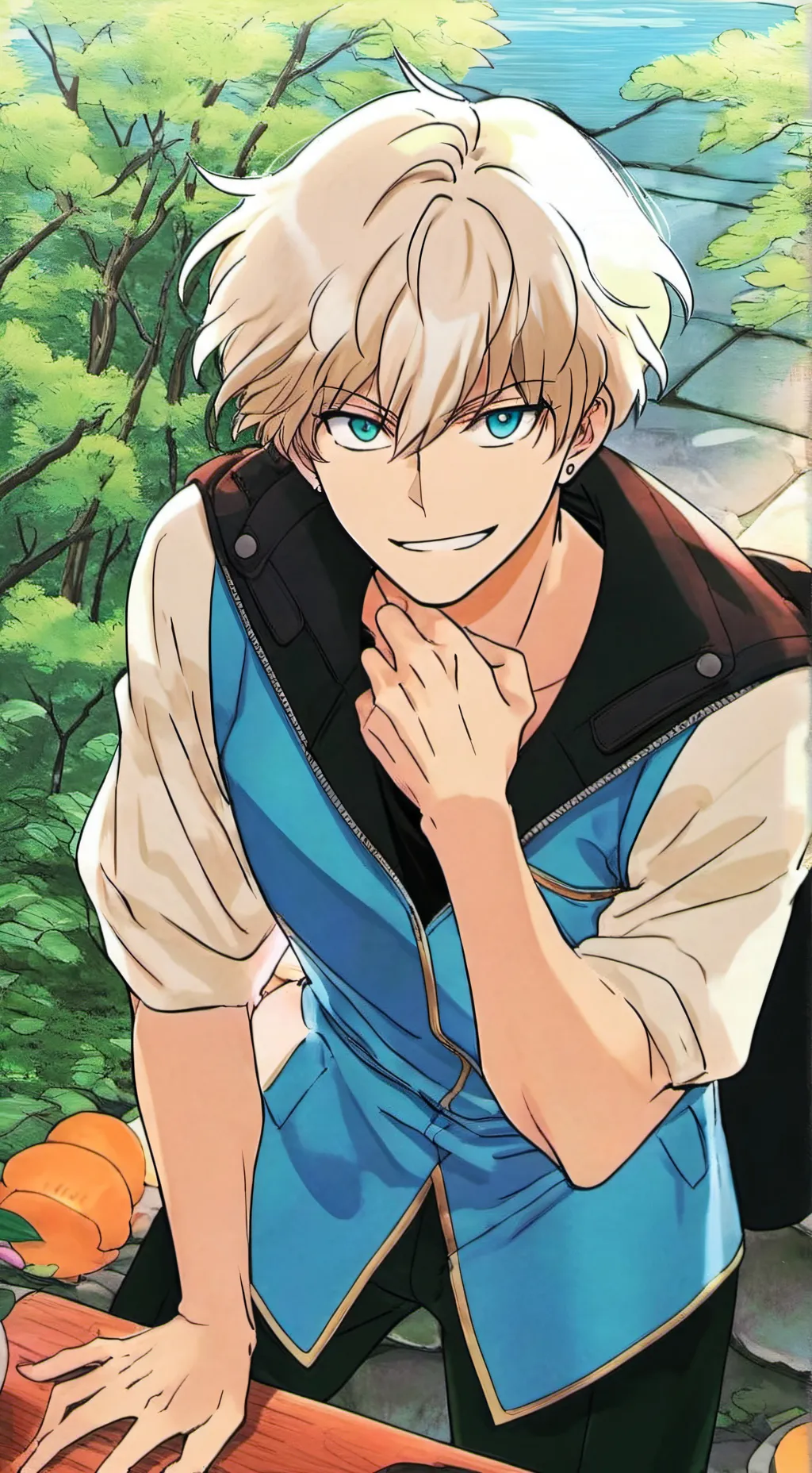 ai character: mha background