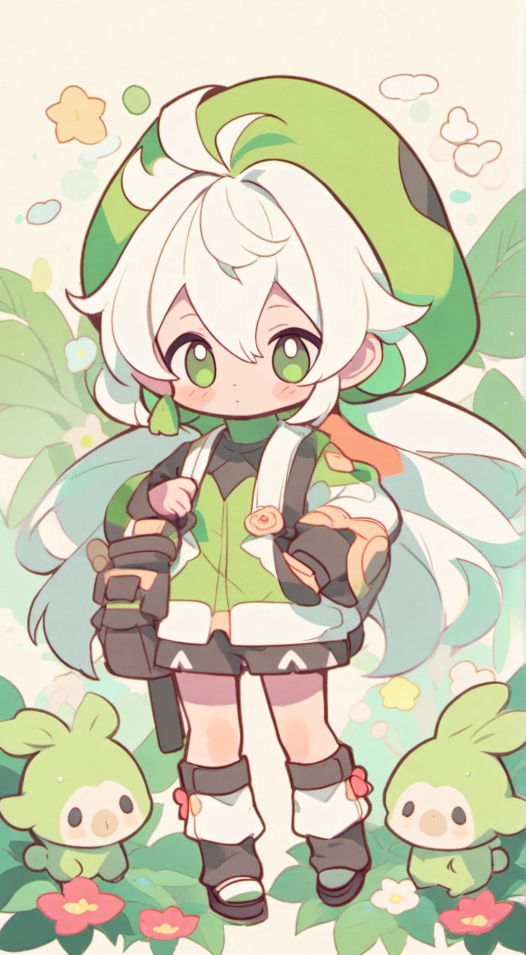 ai character: MHA background