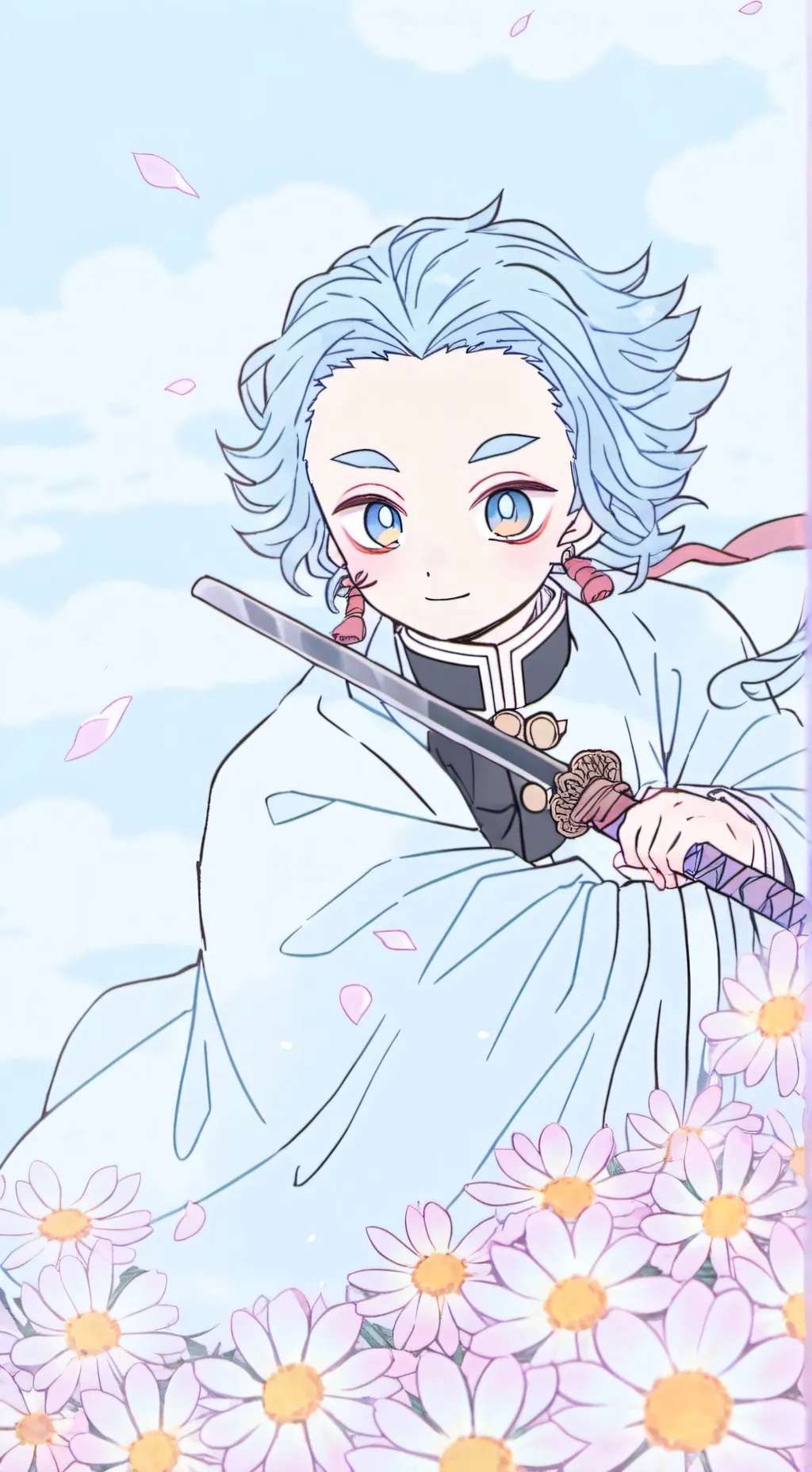 ai character: kny regreso background