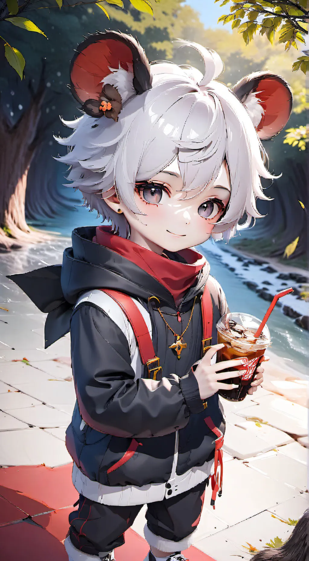 ai character: Nicky background