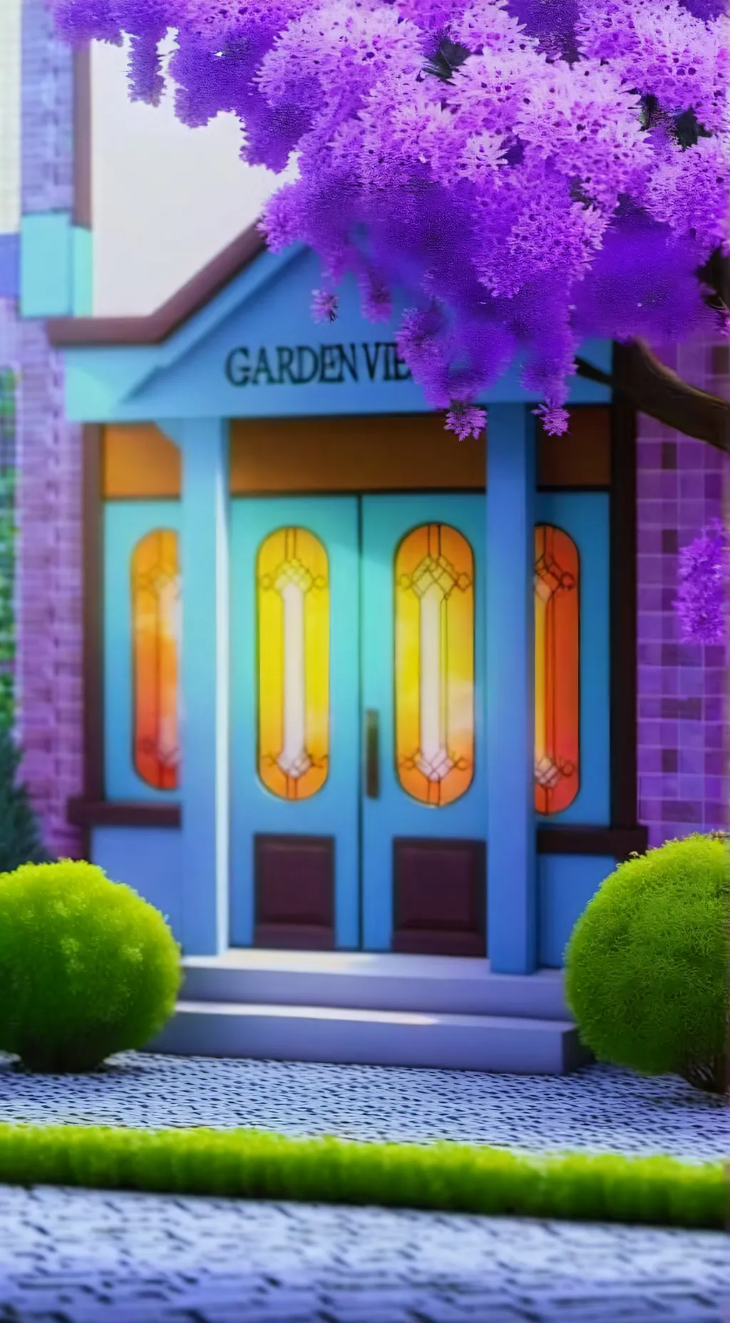 ai character: DANDY'S WORLD background