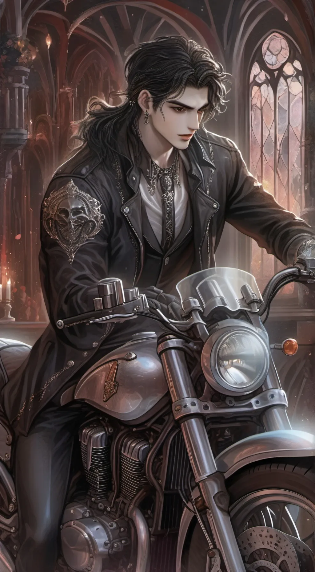 ai character: arthure background