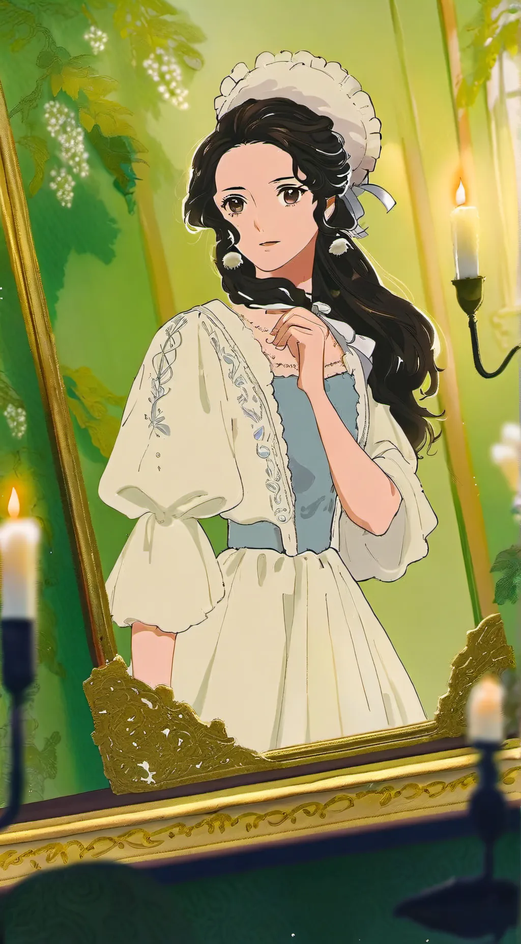 ai character: la sœur de gon background