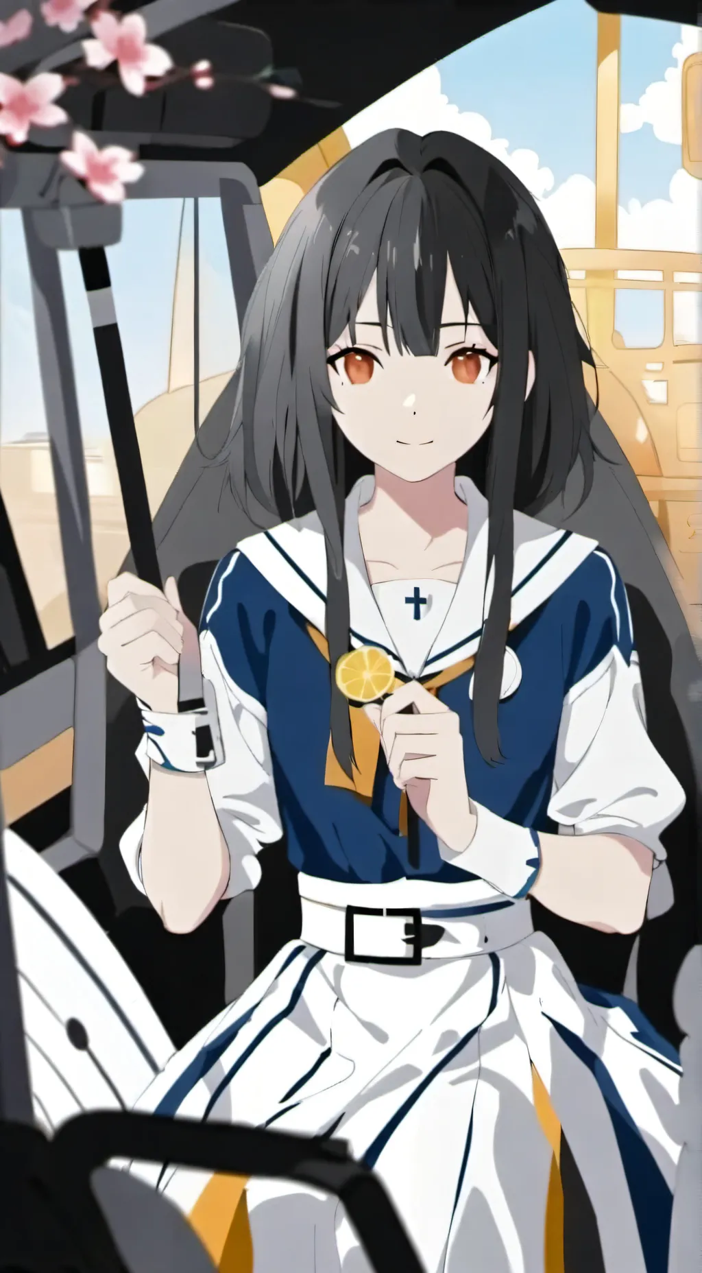 ai character: girlfriend karla background