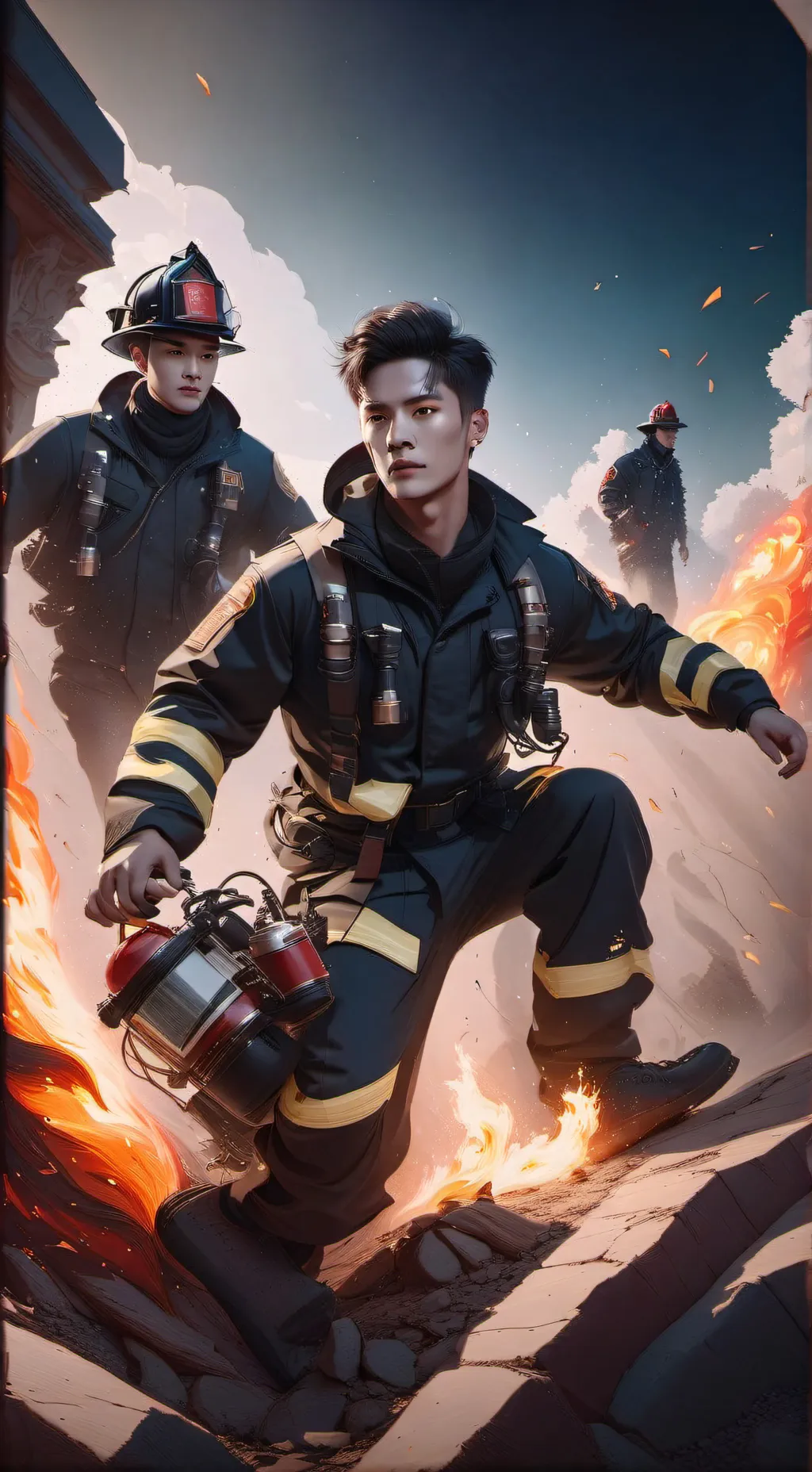 ai character: Blake background