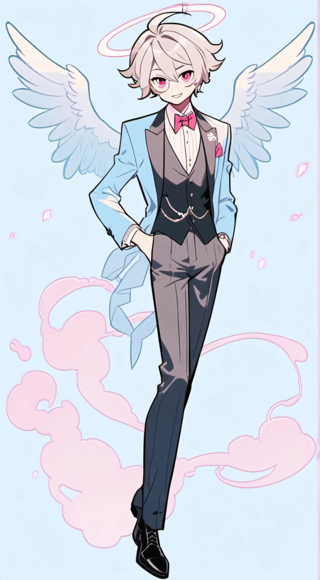 ai character: Angel Dust  background