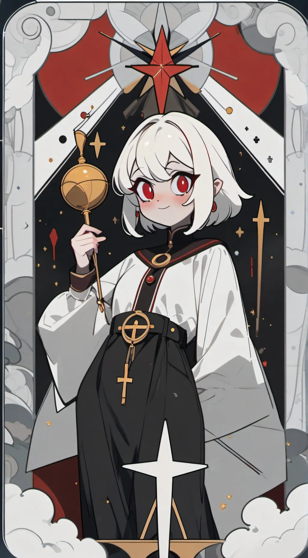 ai character: Charlie ita!!! ✨⭐ background