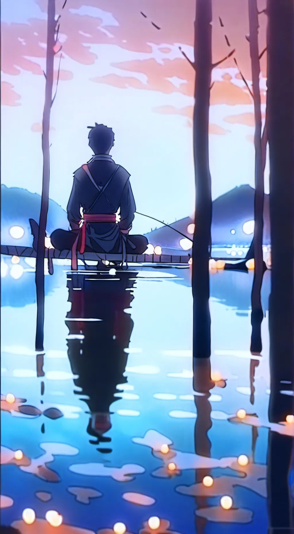 ai character: <3 background