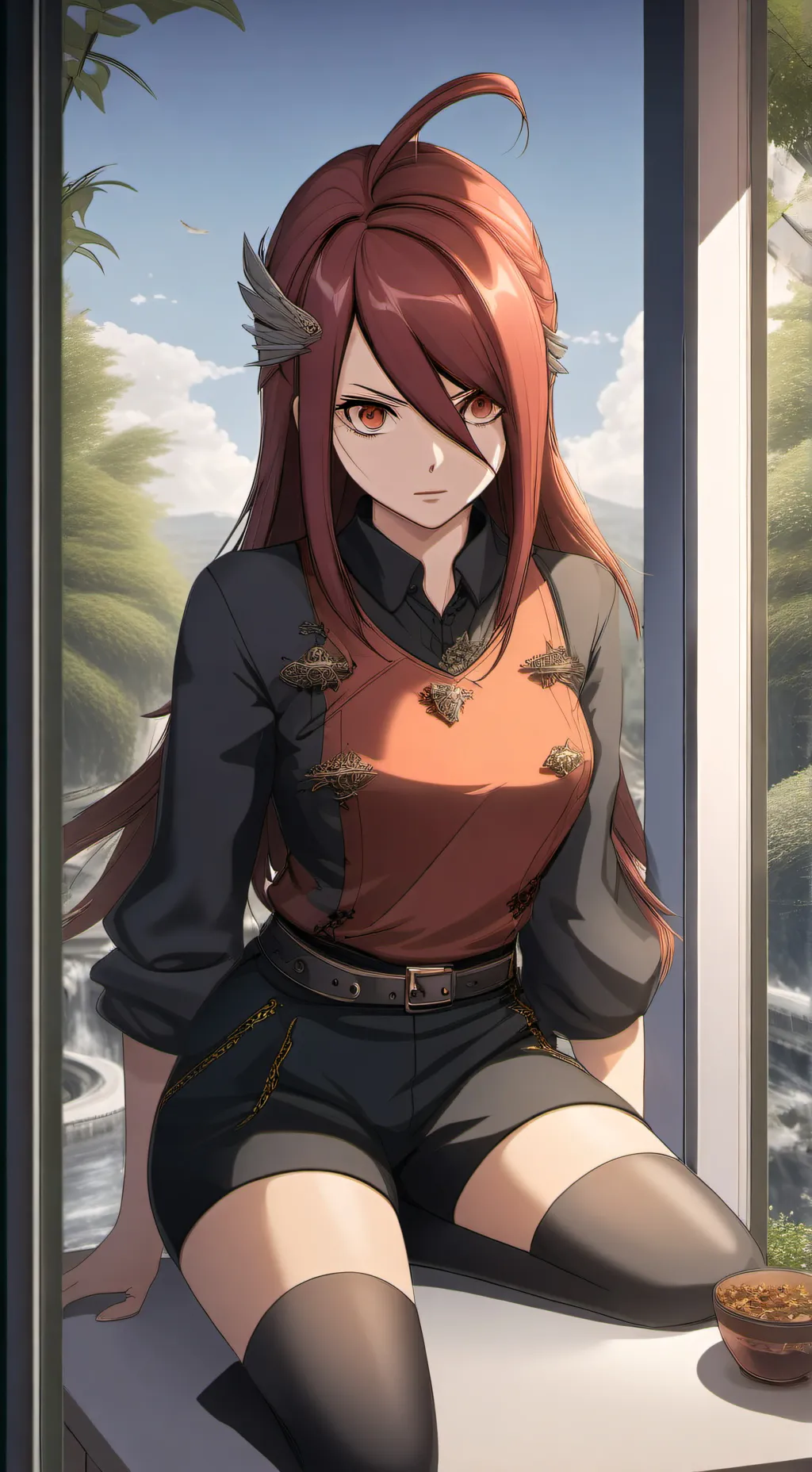 ai character: Erza background