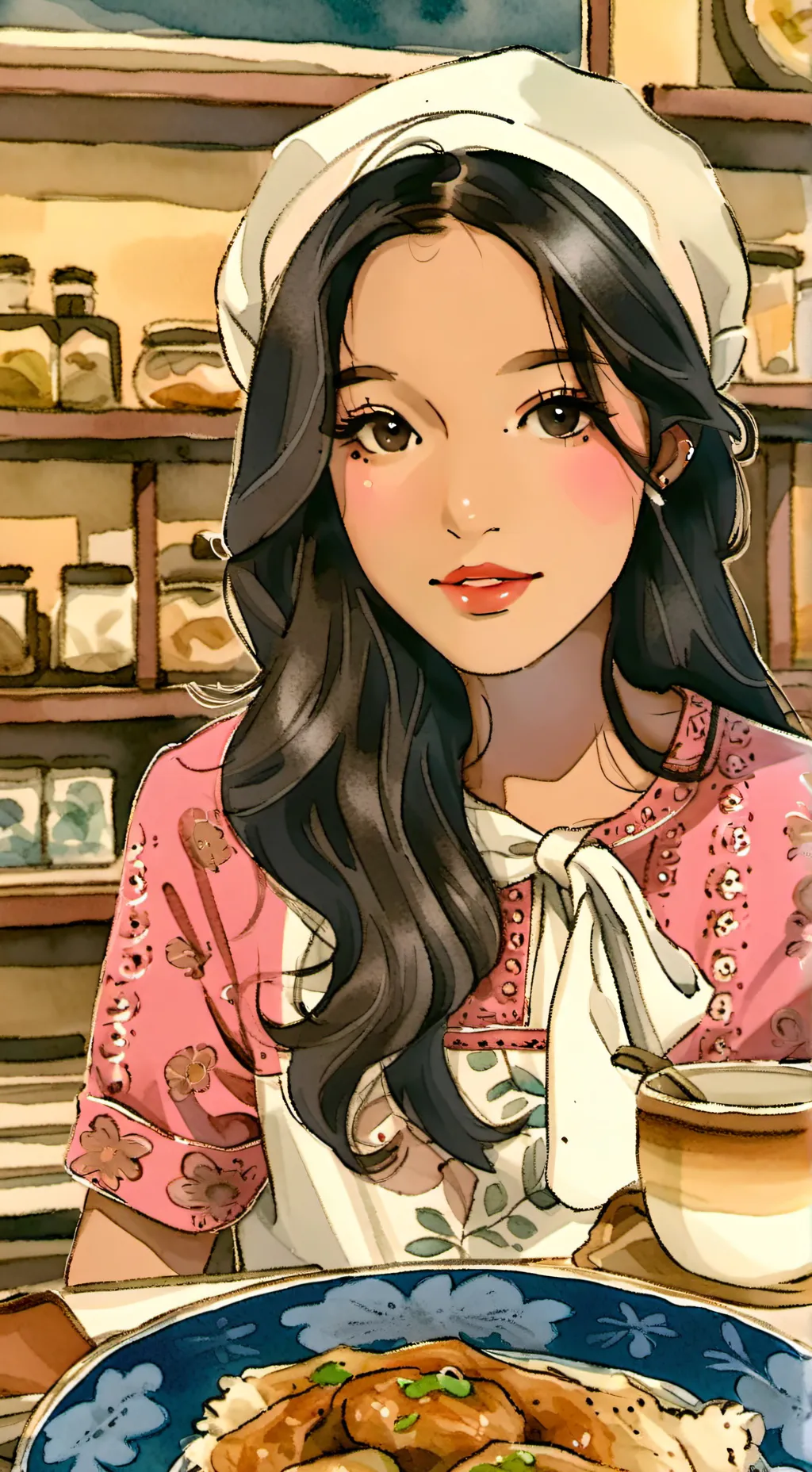 ai character: 🍂~Autumn Lily~ 🍂  background