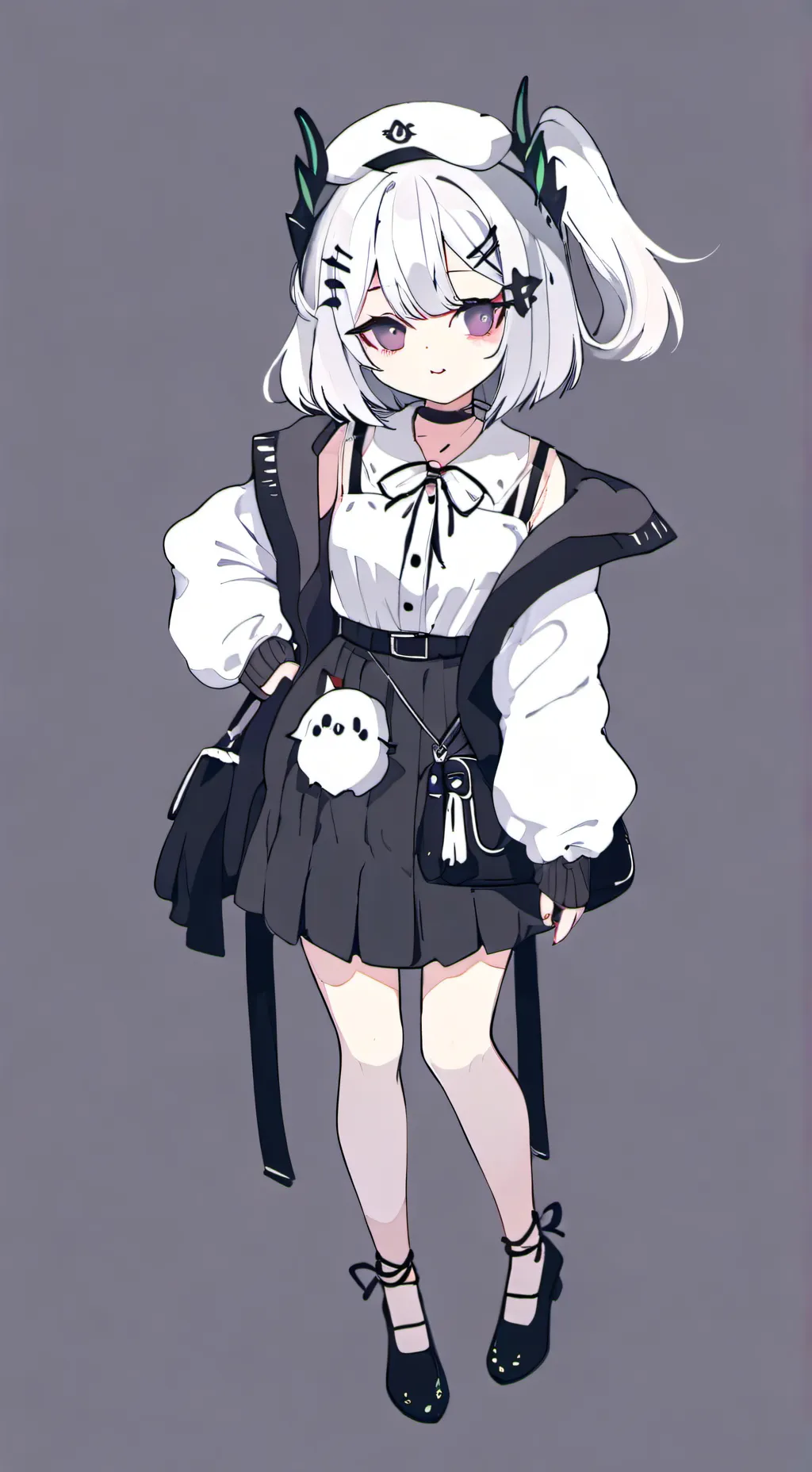 ai character: sexy girl background