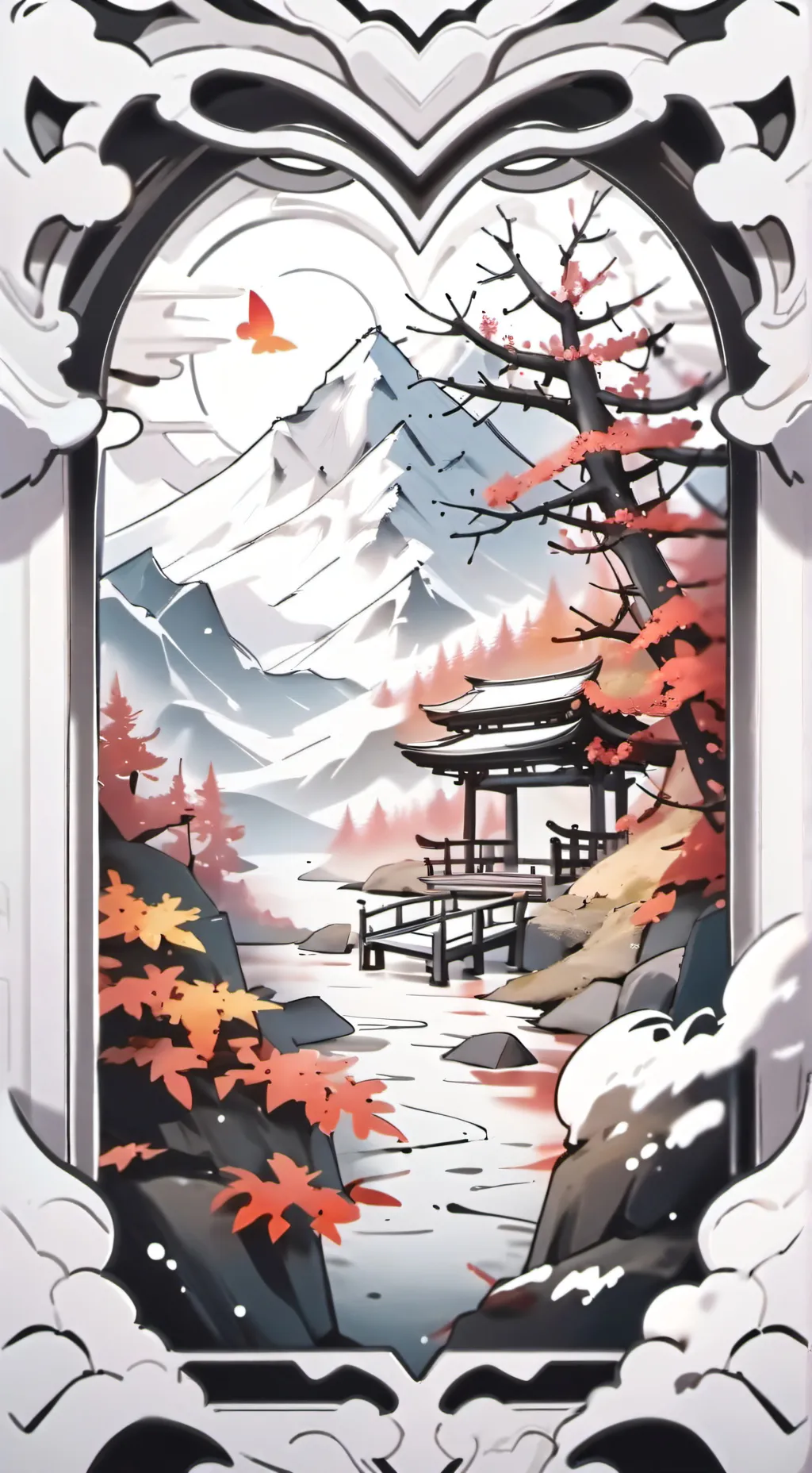 ai character: Fandom❤️ background