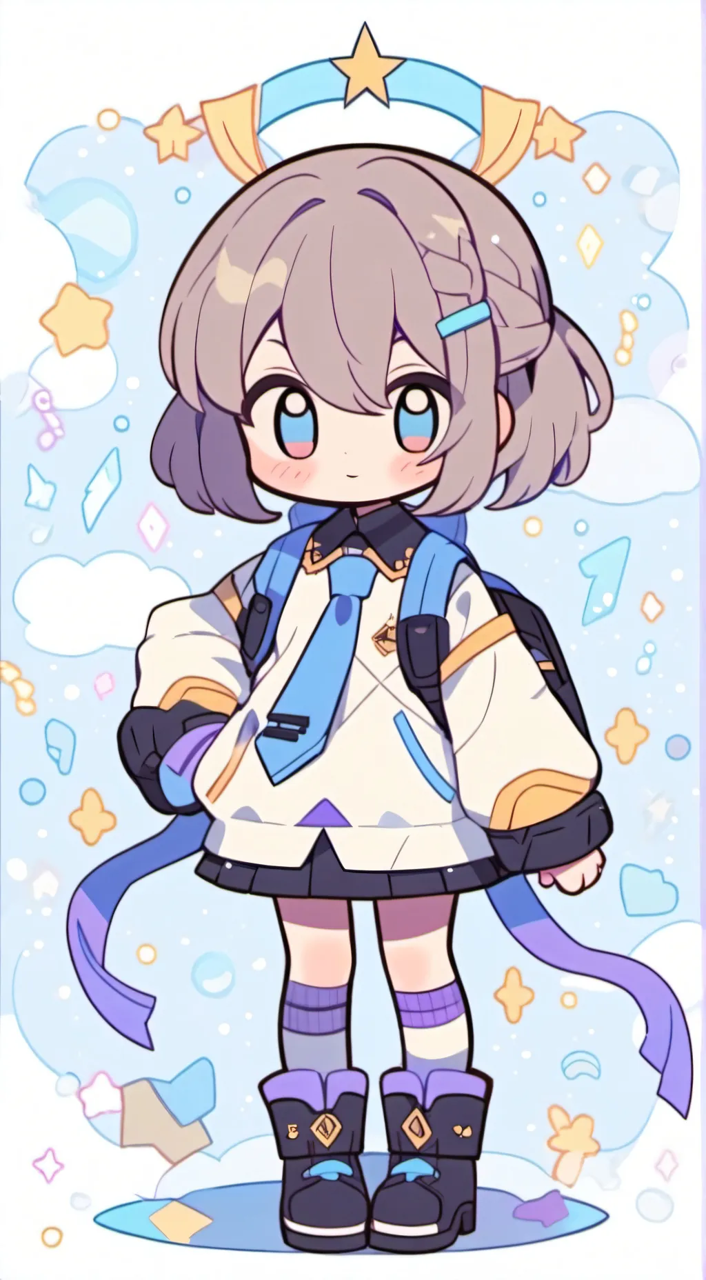 ai character: Kelsie  background