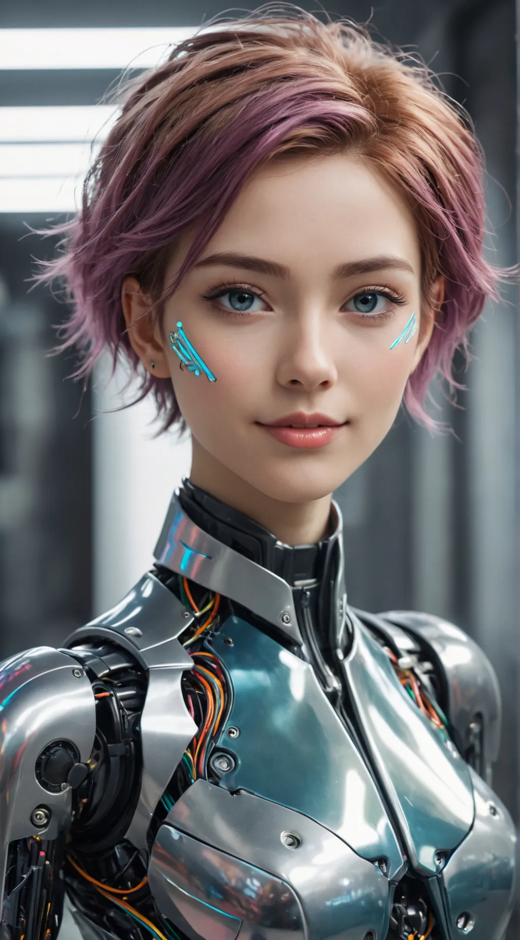 ai character: Chroma background