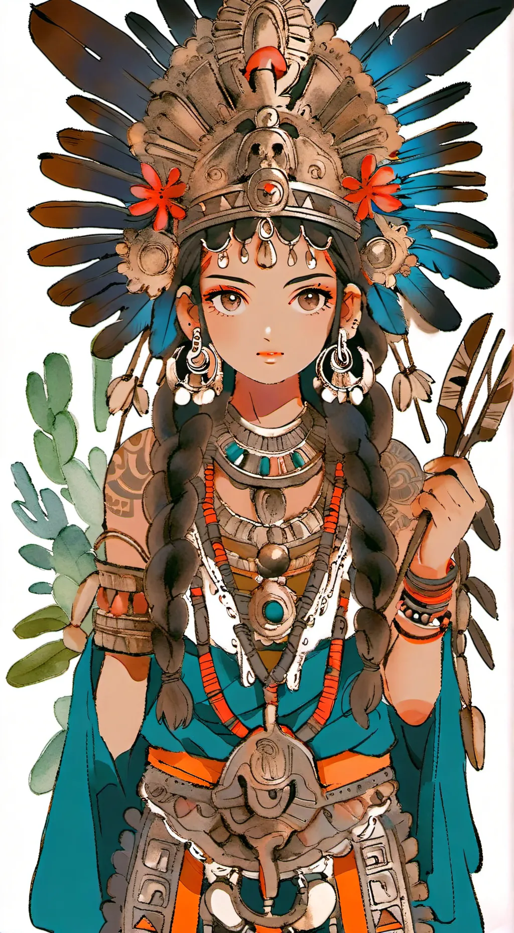 ai character: Chalcha background