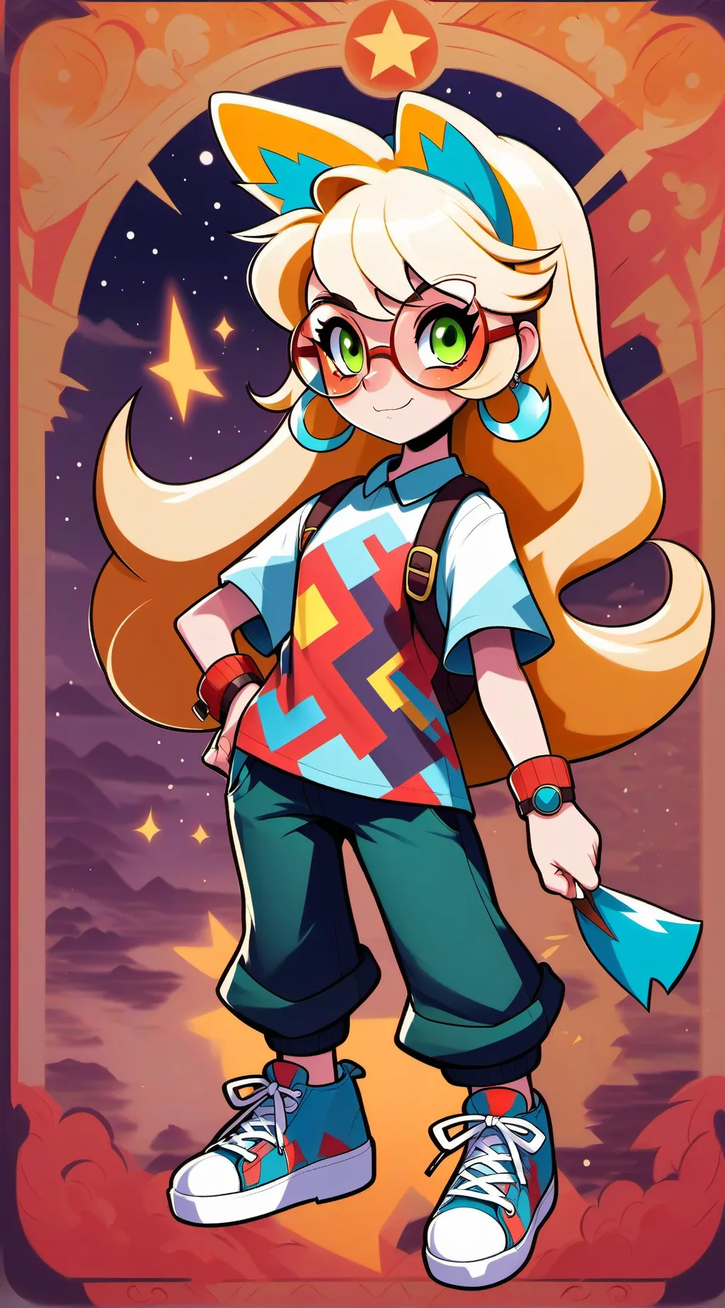 ai character: Hazbin Hotel Takin background