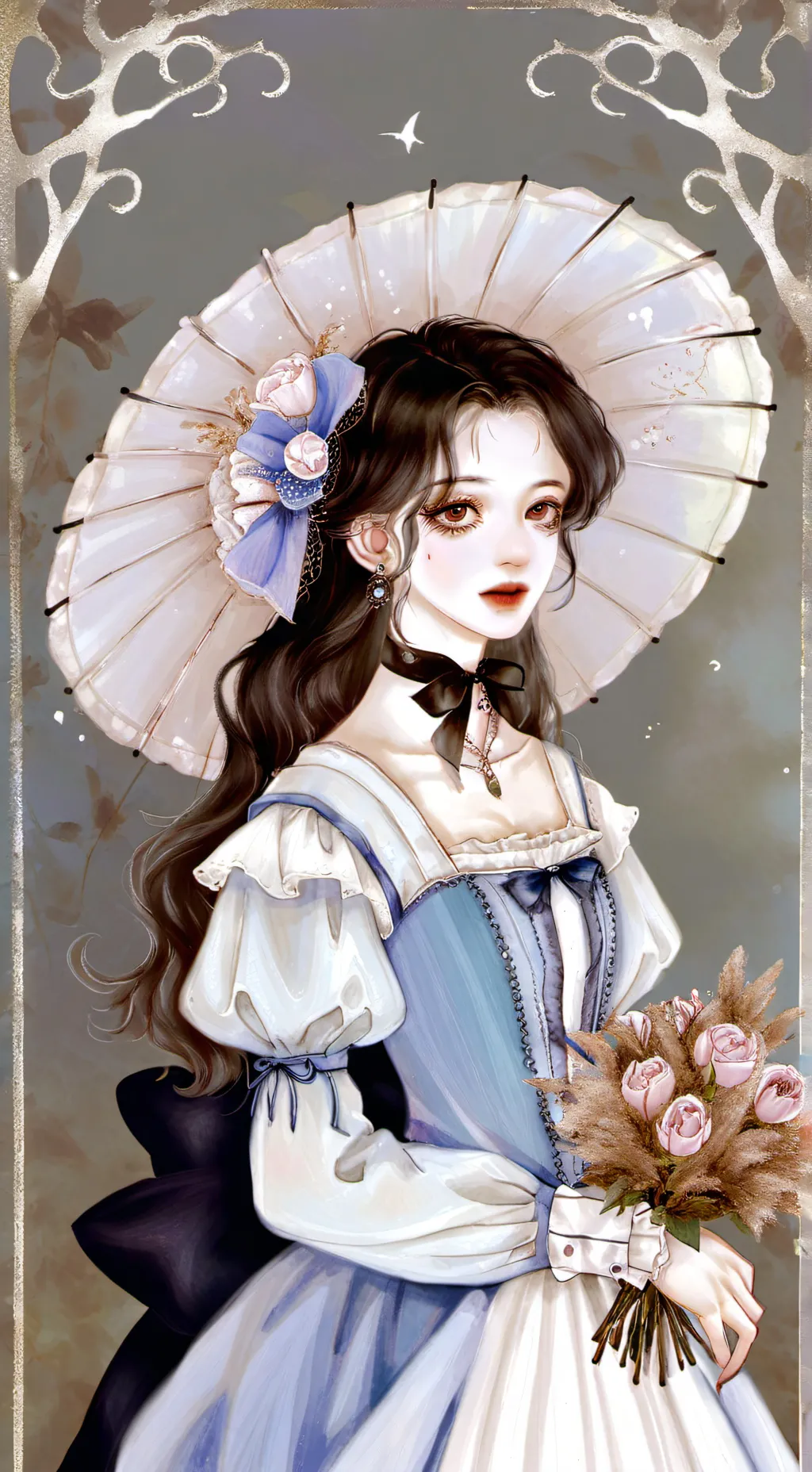 ai character: Hazbin B-day!! background