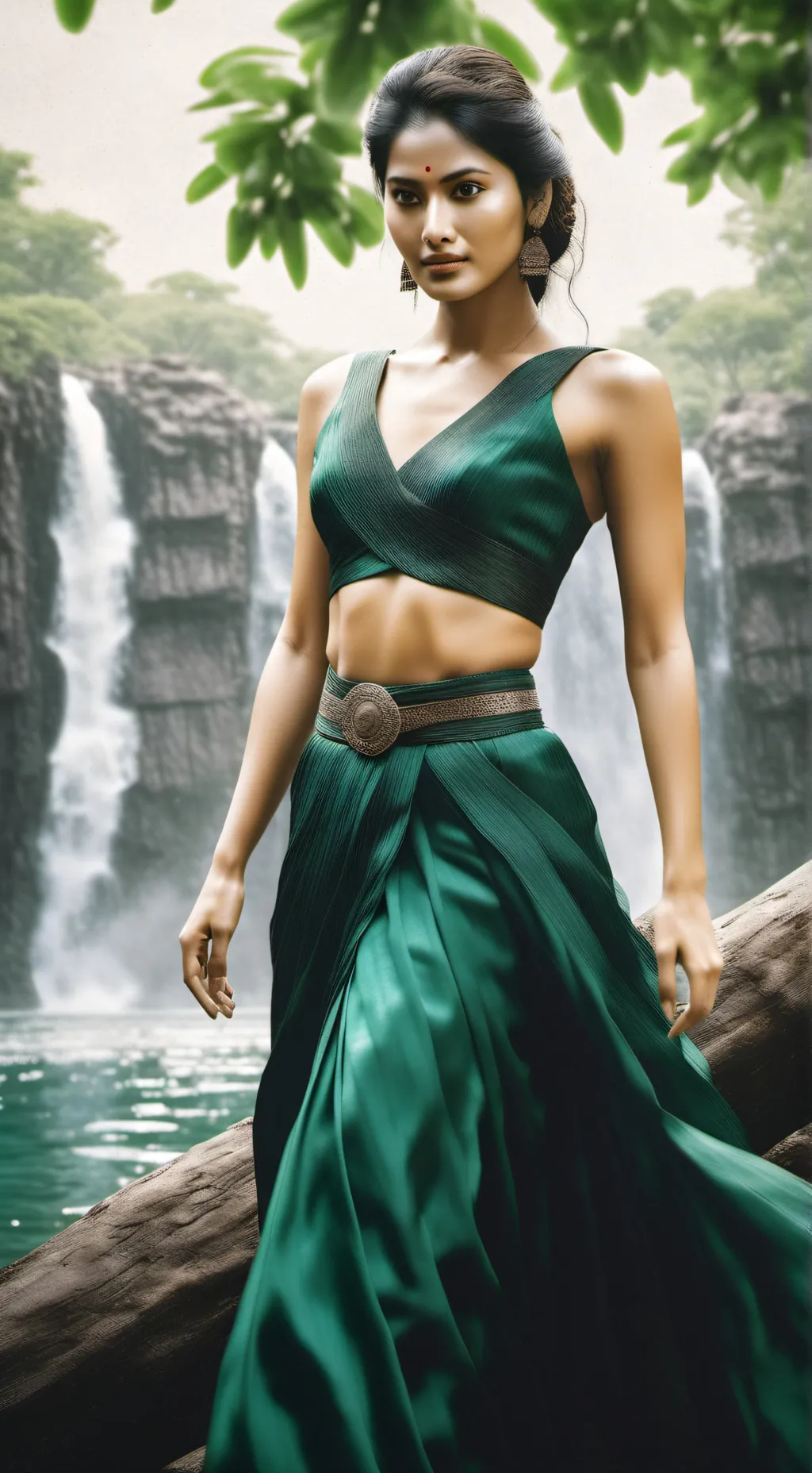 ai character: Ángela los compas  background