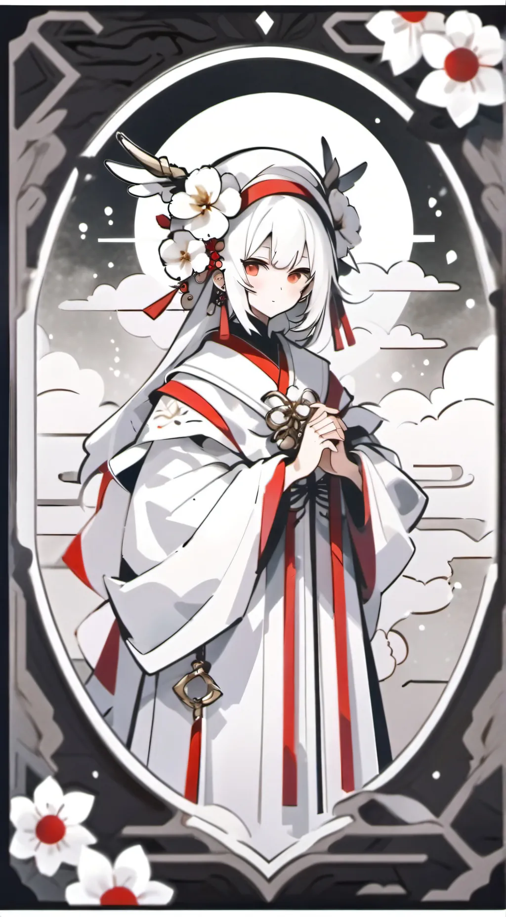 ai character: mujer background