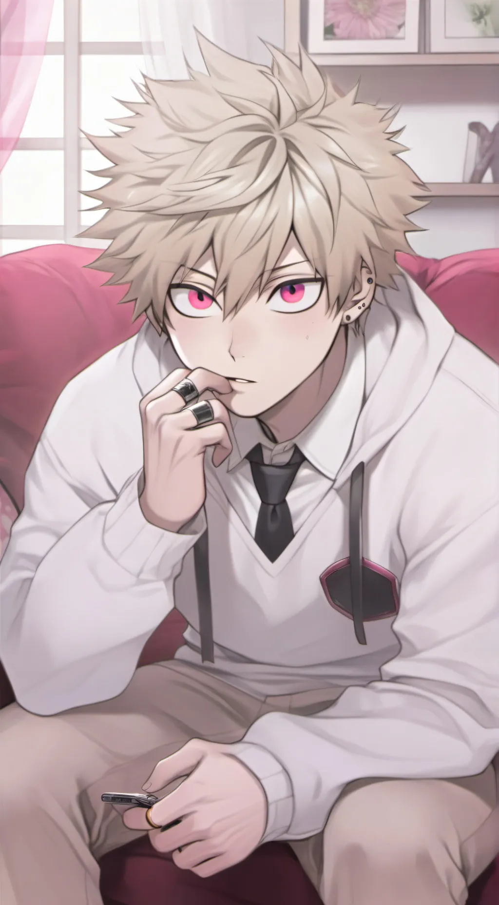 ai character: Bakugo, Confession background