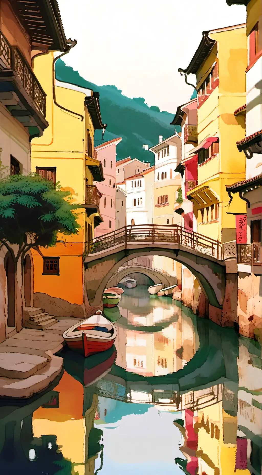 ai character: tu x tomioka  background