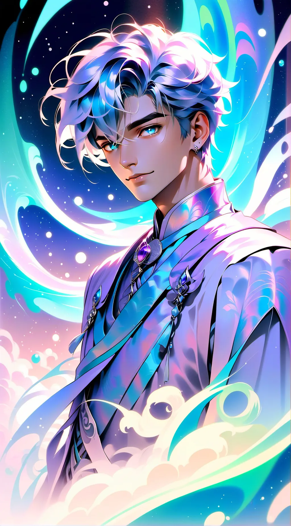 ai character: Les gars 🤩✨ background