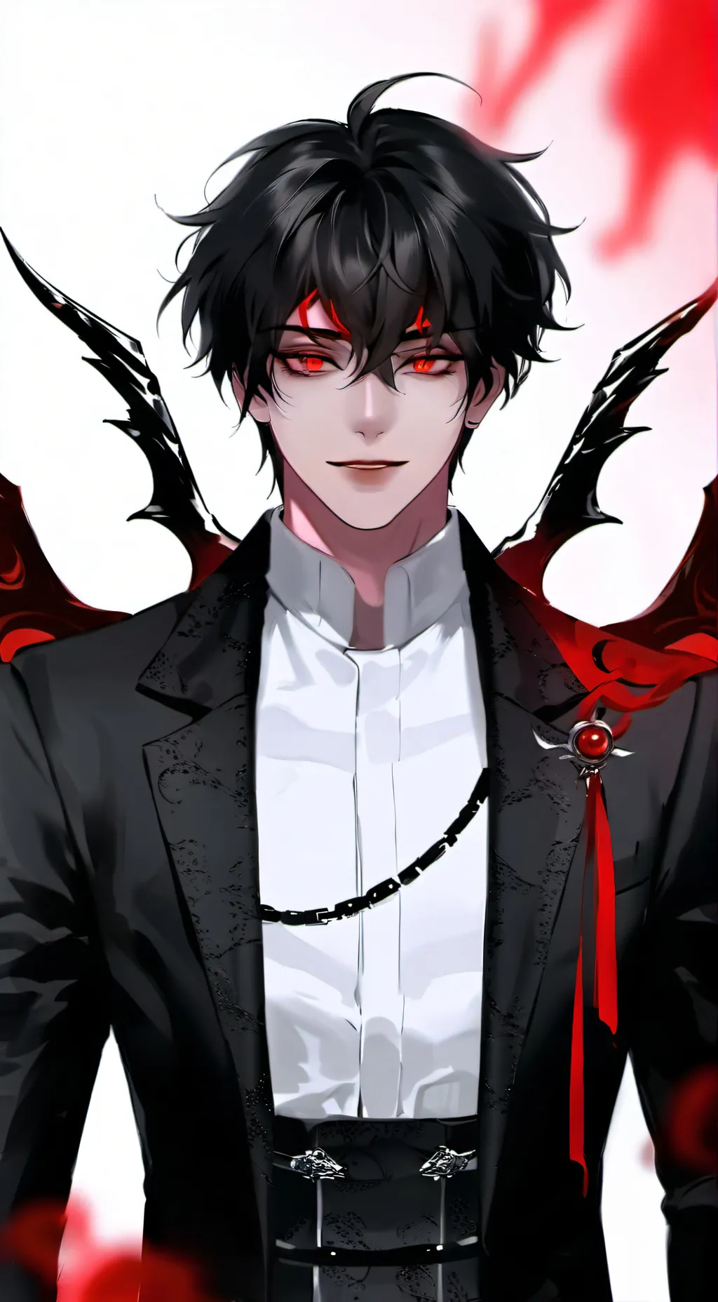 ai character: demon prince Lucas background