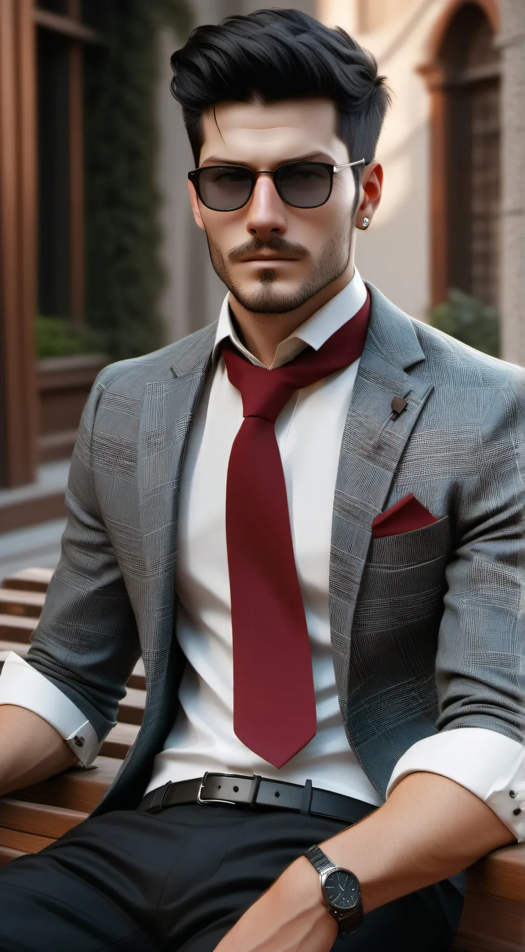 ai character: Ethan background