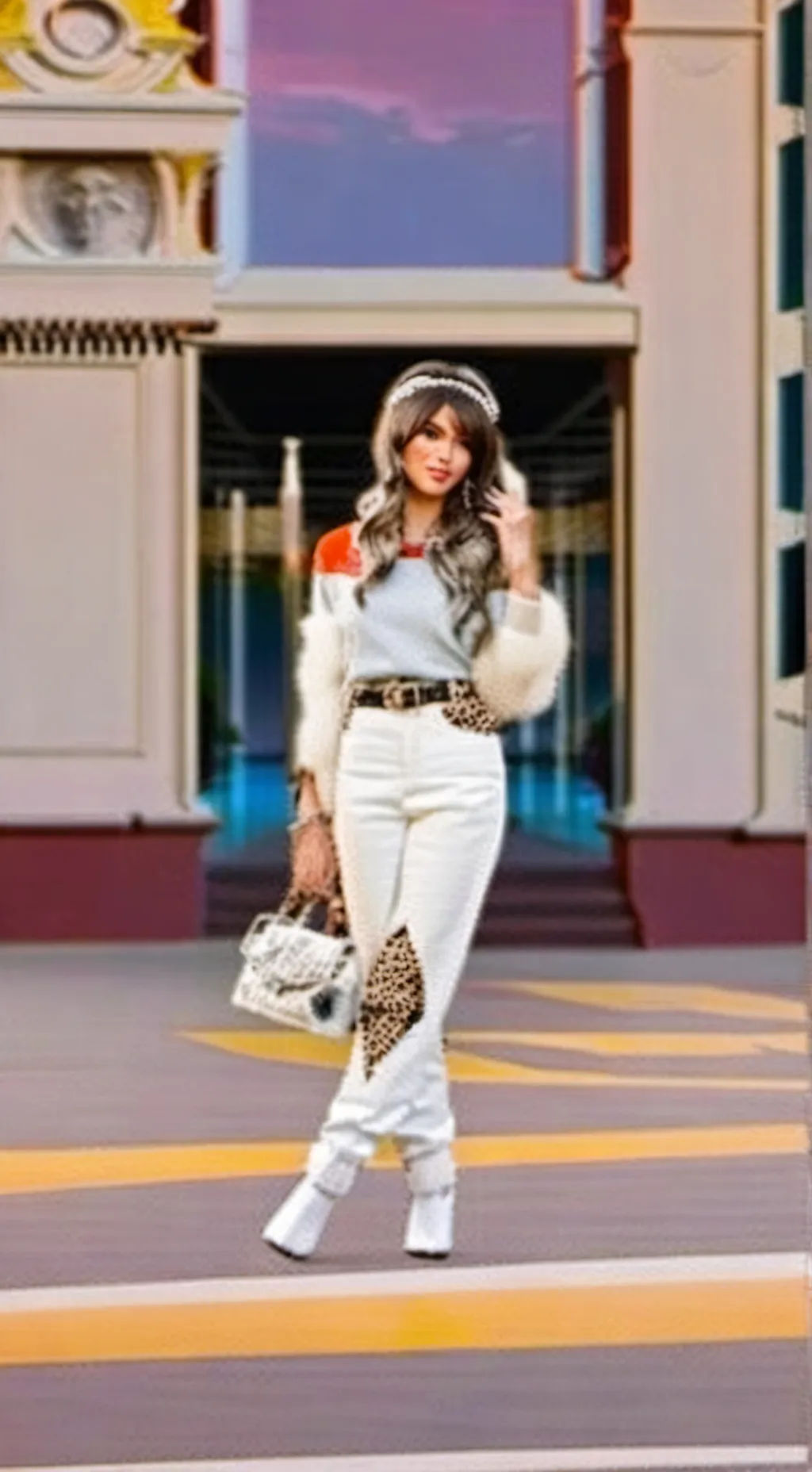 ai character: nelanie background