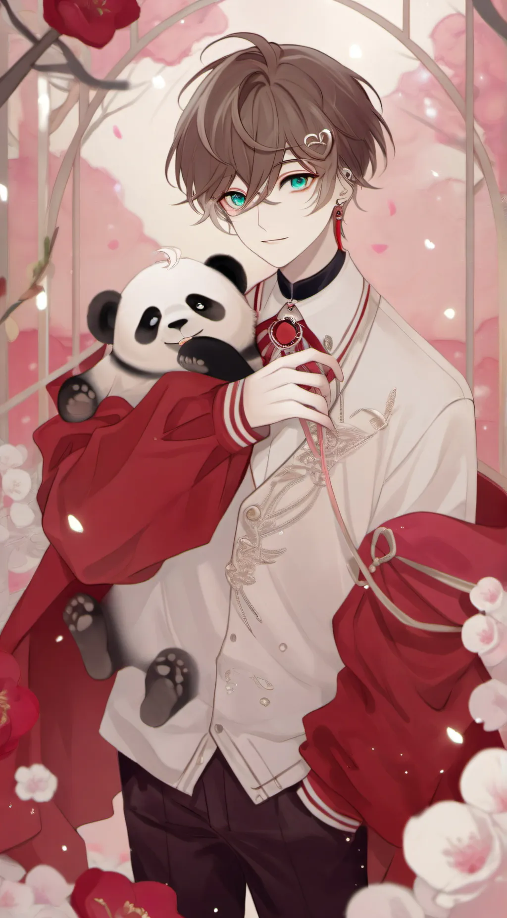 ai character: ash background