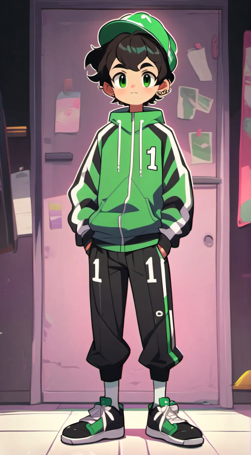 ai character: Player 110 background