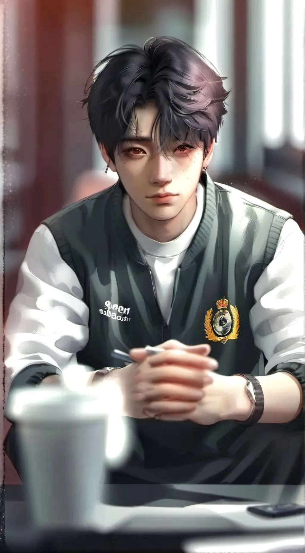 ai character: alex🤓☝️~ background