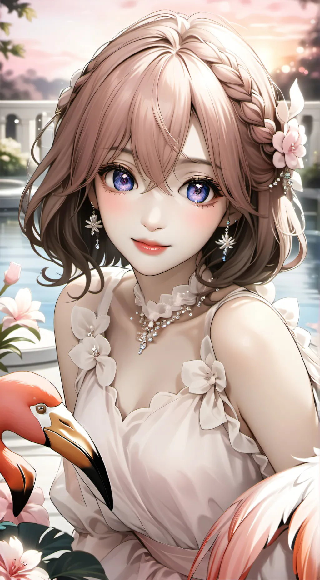 ai character: Fluffernoodle Spirit background