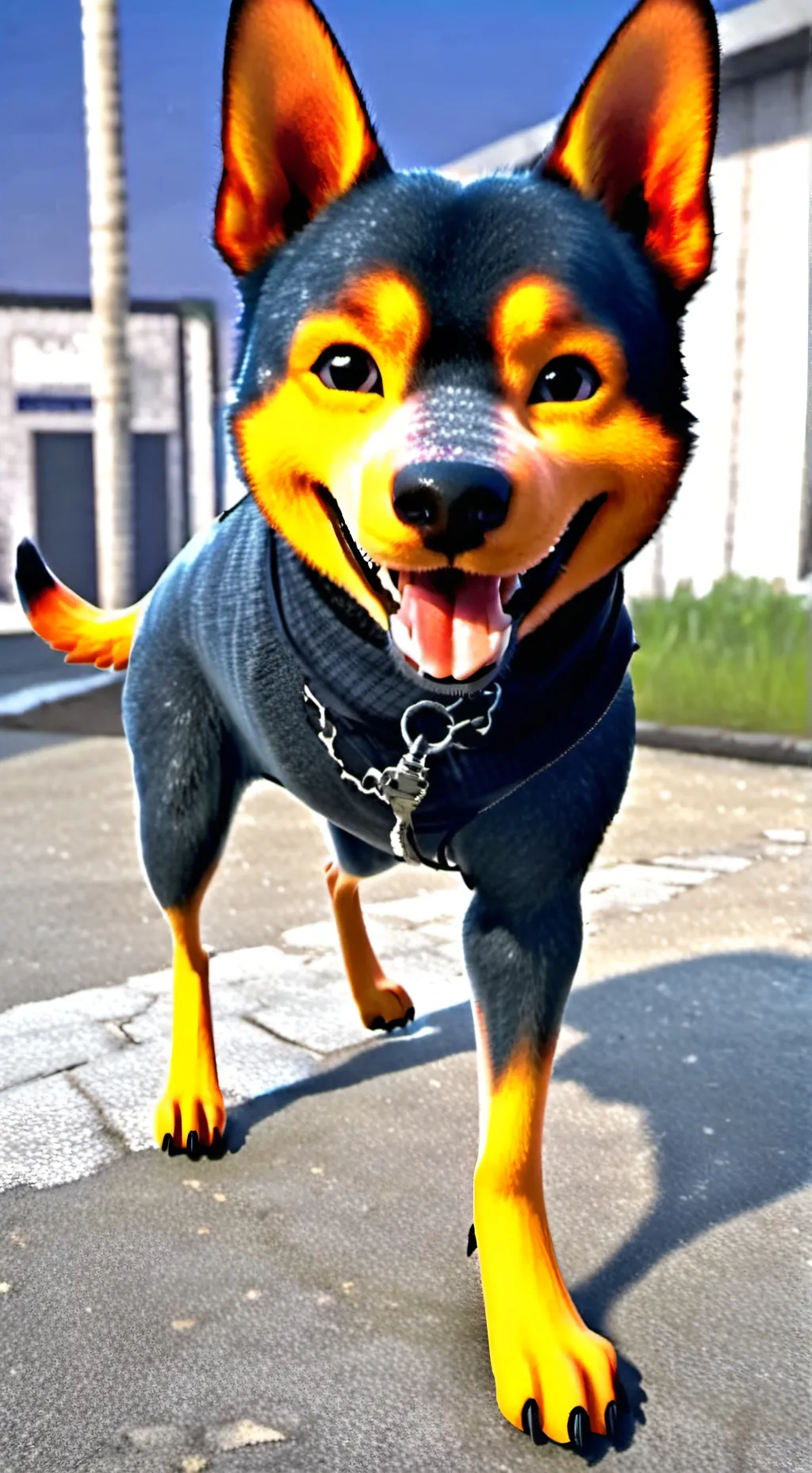 ai character: Mha skinwalker background