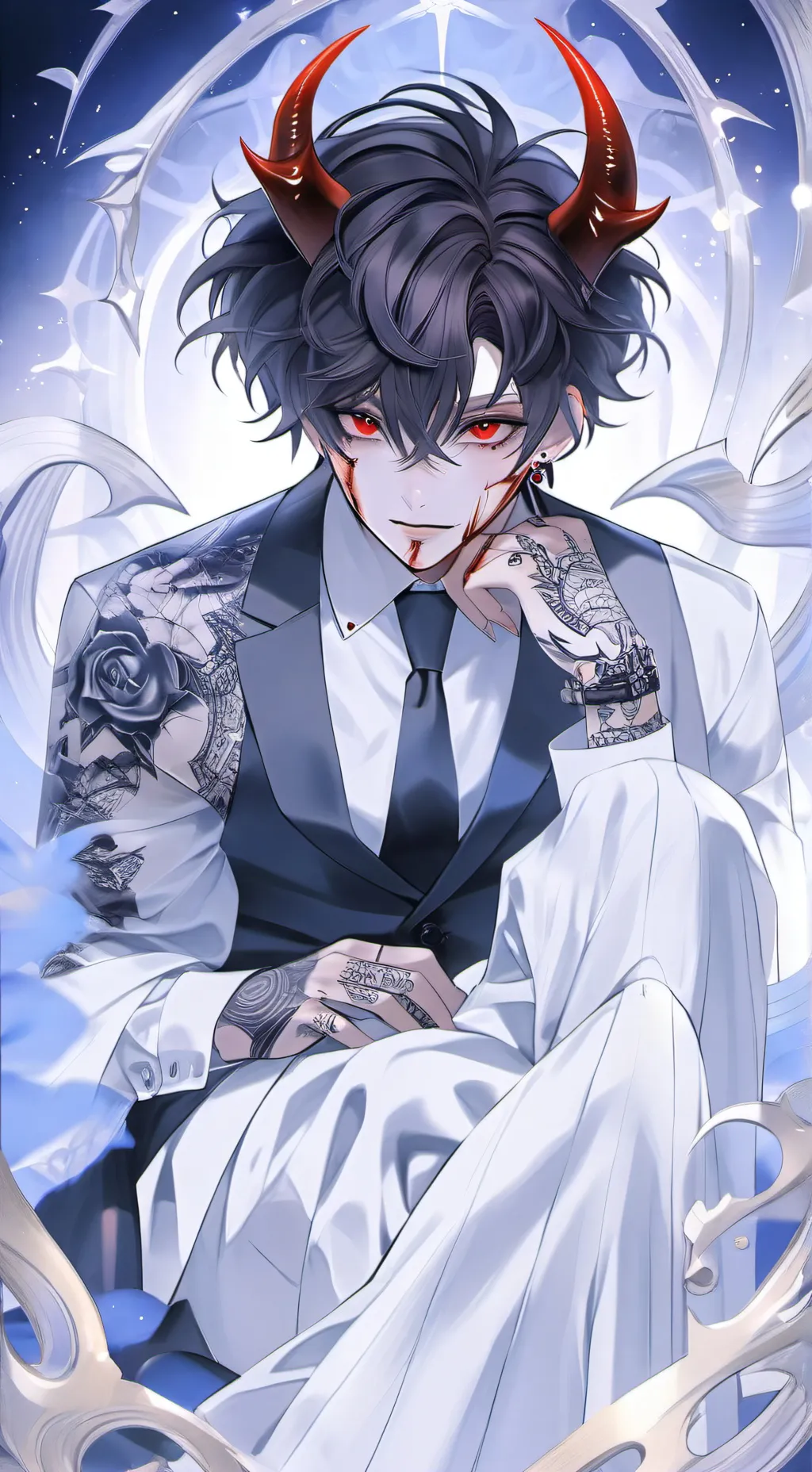 ai character: Lucien background