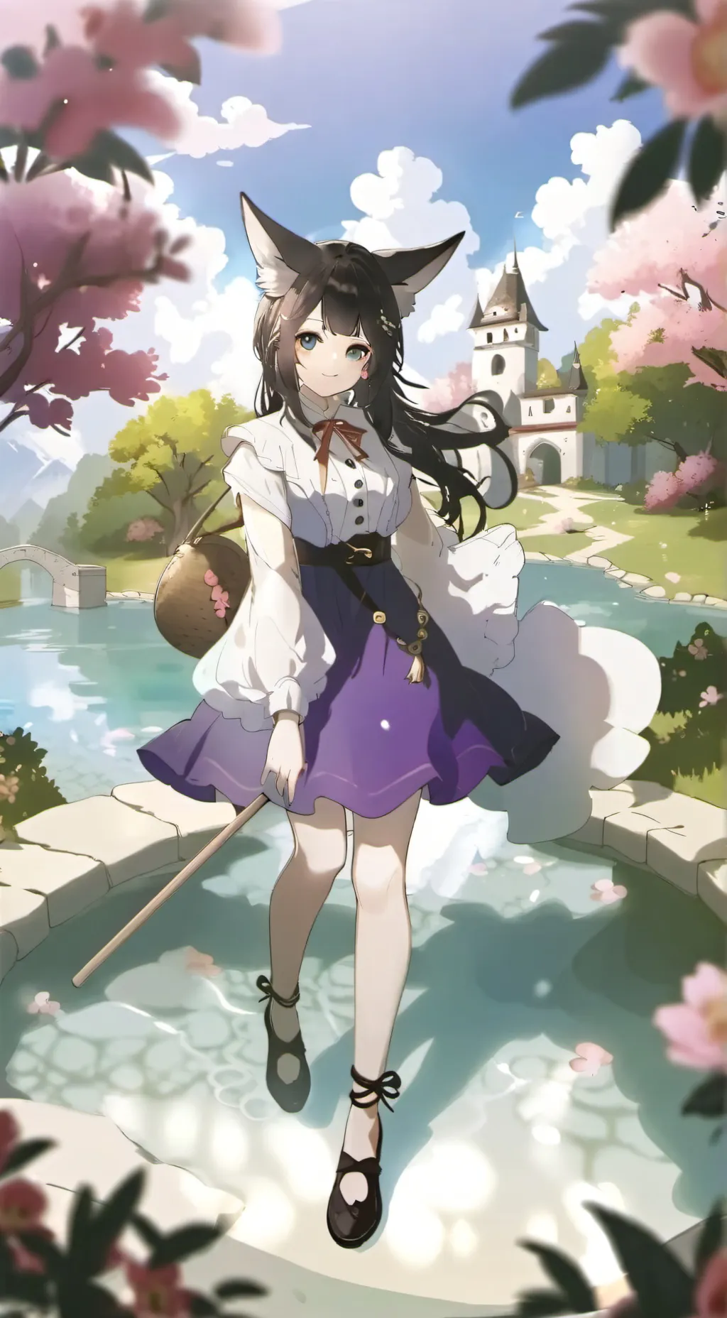 ai character: Hazbin hotel (2) background