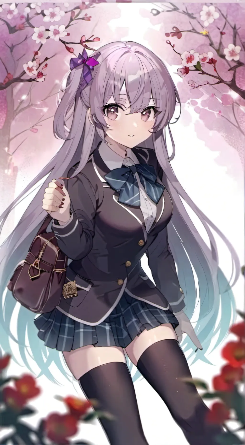 ai character: ◦•●◉✿ 𝐿𝑖𝑙𝑎 ✿◉●•◦ background