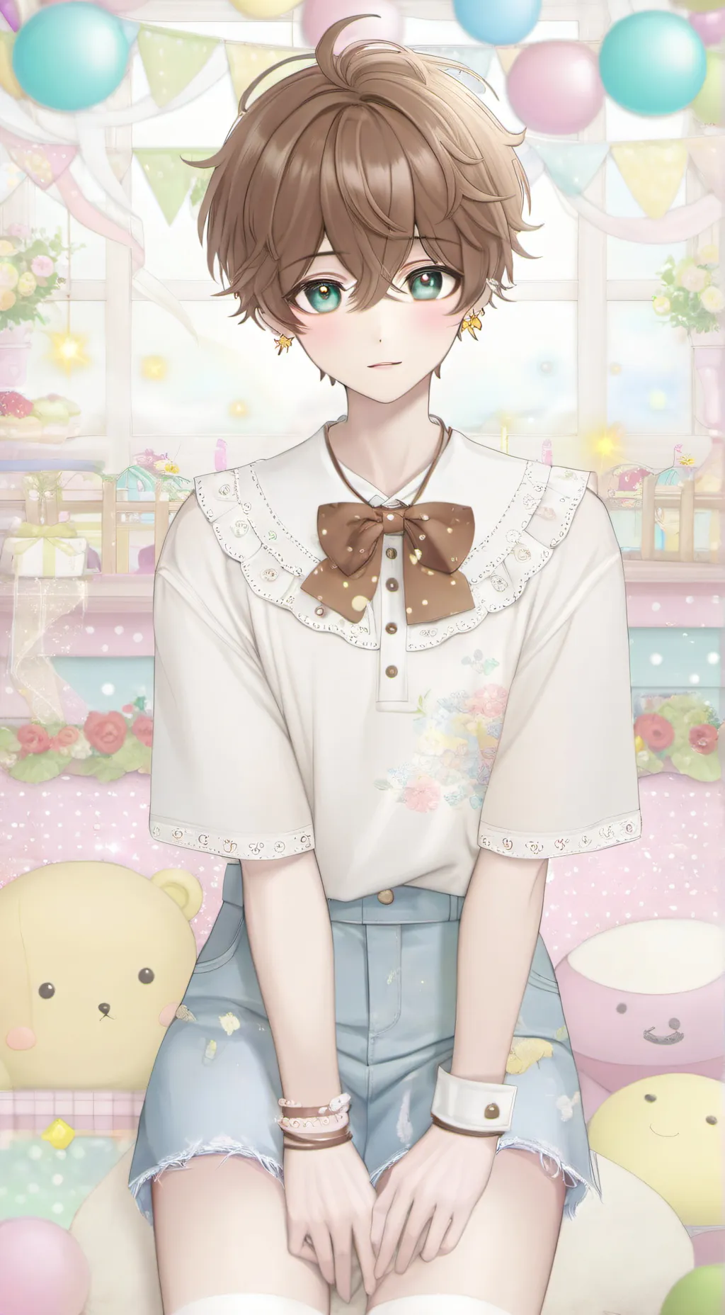 ai character: ★Levi★ background