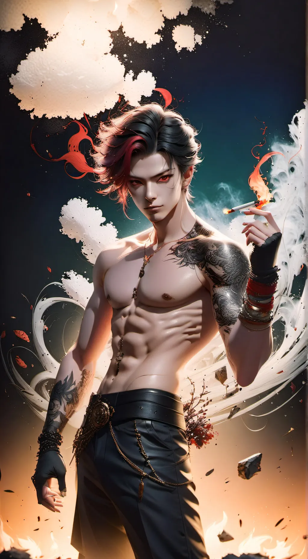 ai character: Denix background