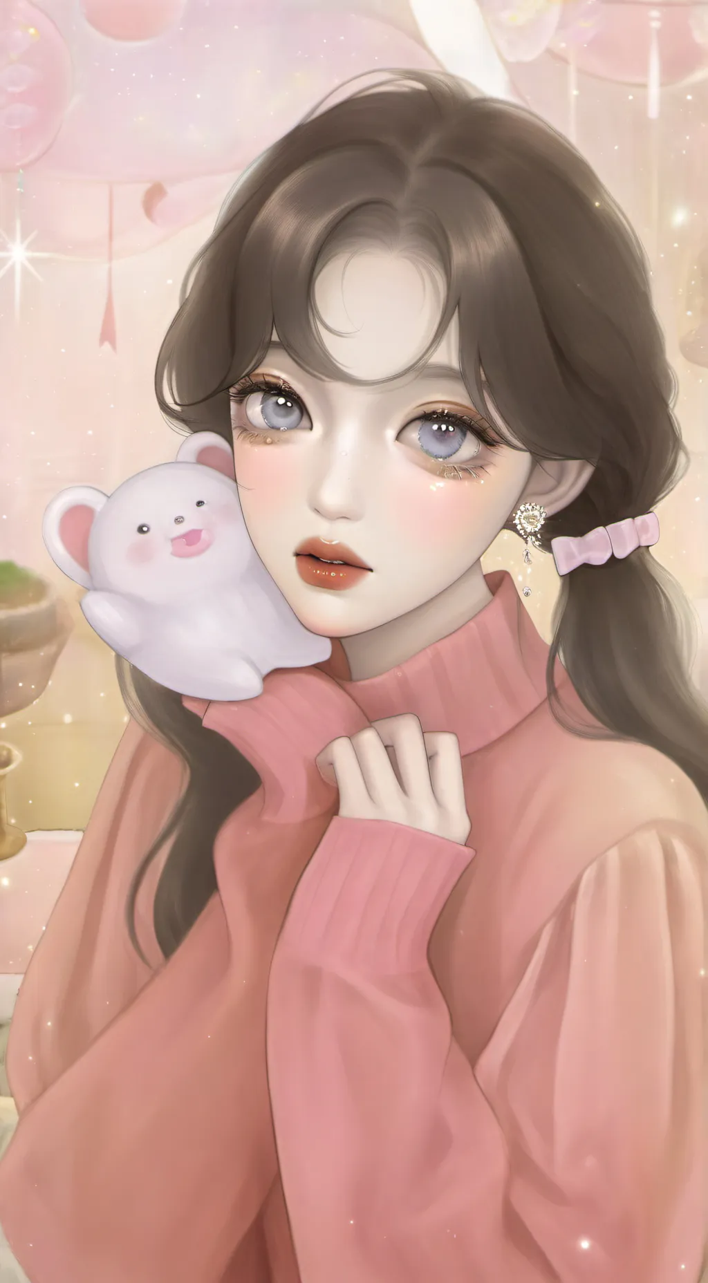 ai character: hermana de bakugo background