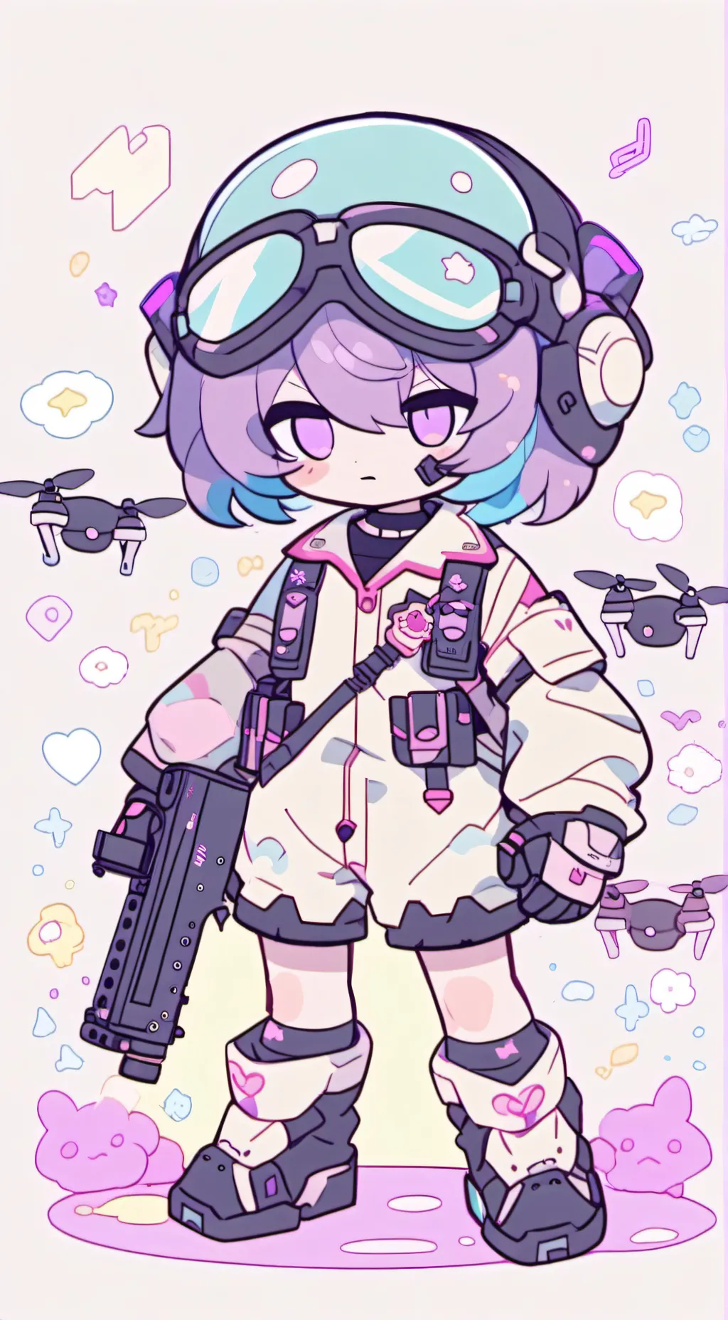 ai character: MD  background