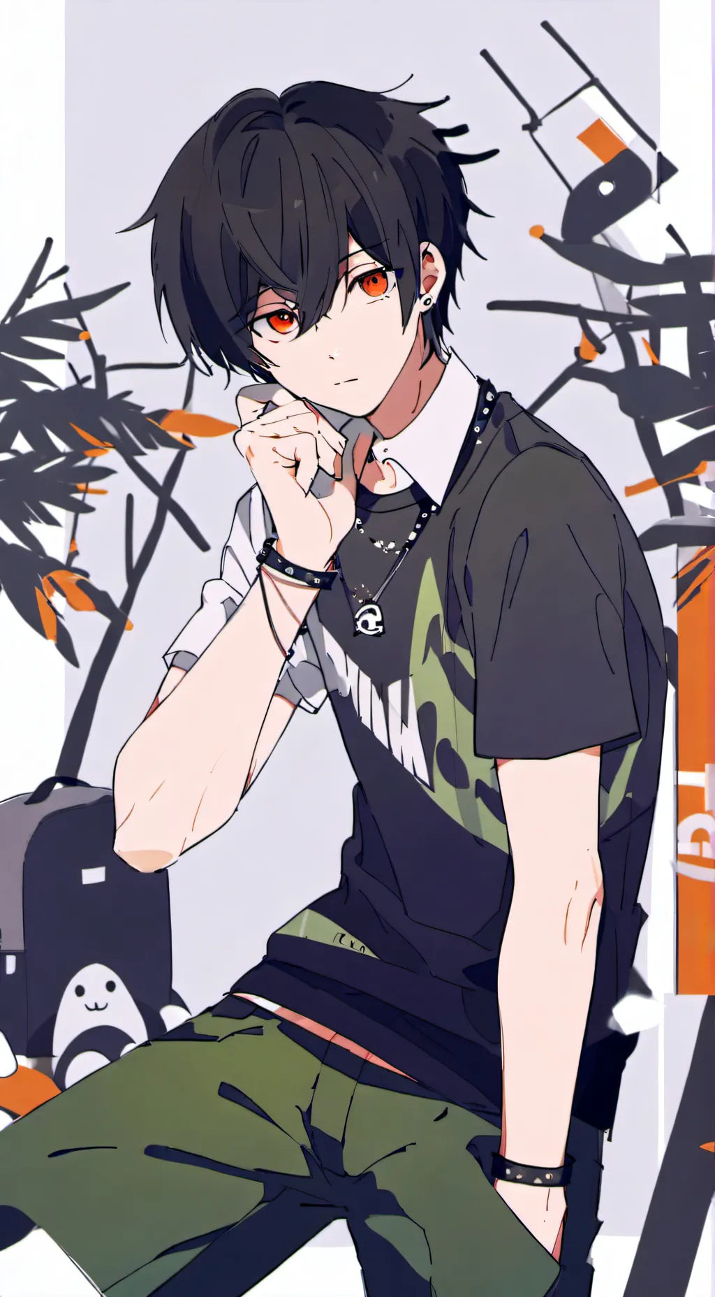 ai character: Axel background